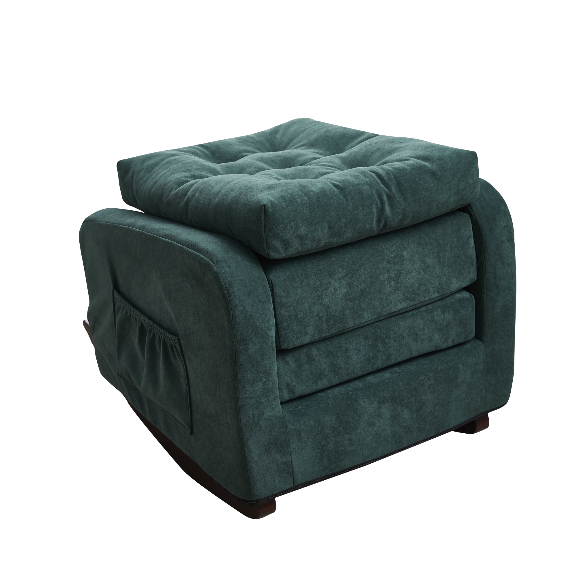 Accent chair TV Chair Living room Chair  Lazy Recliner Comfortable Fabric Leisure Sofa,Modern High Back Armchair