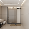 30-60 x 72 in Matte Black Shower Door product image 1