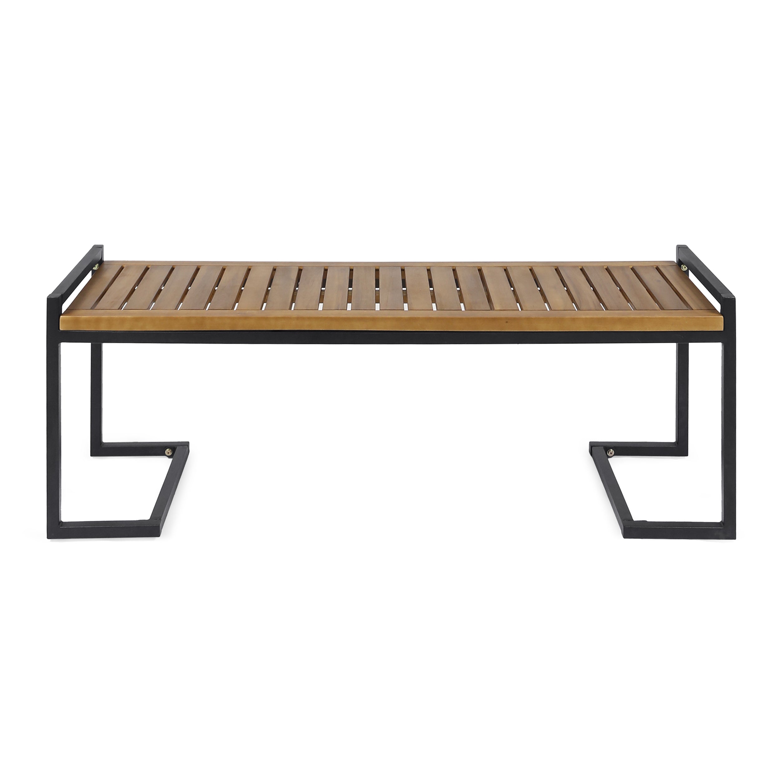 HOPKINS INDUSTRIAL WOOD AND METAL BENCH