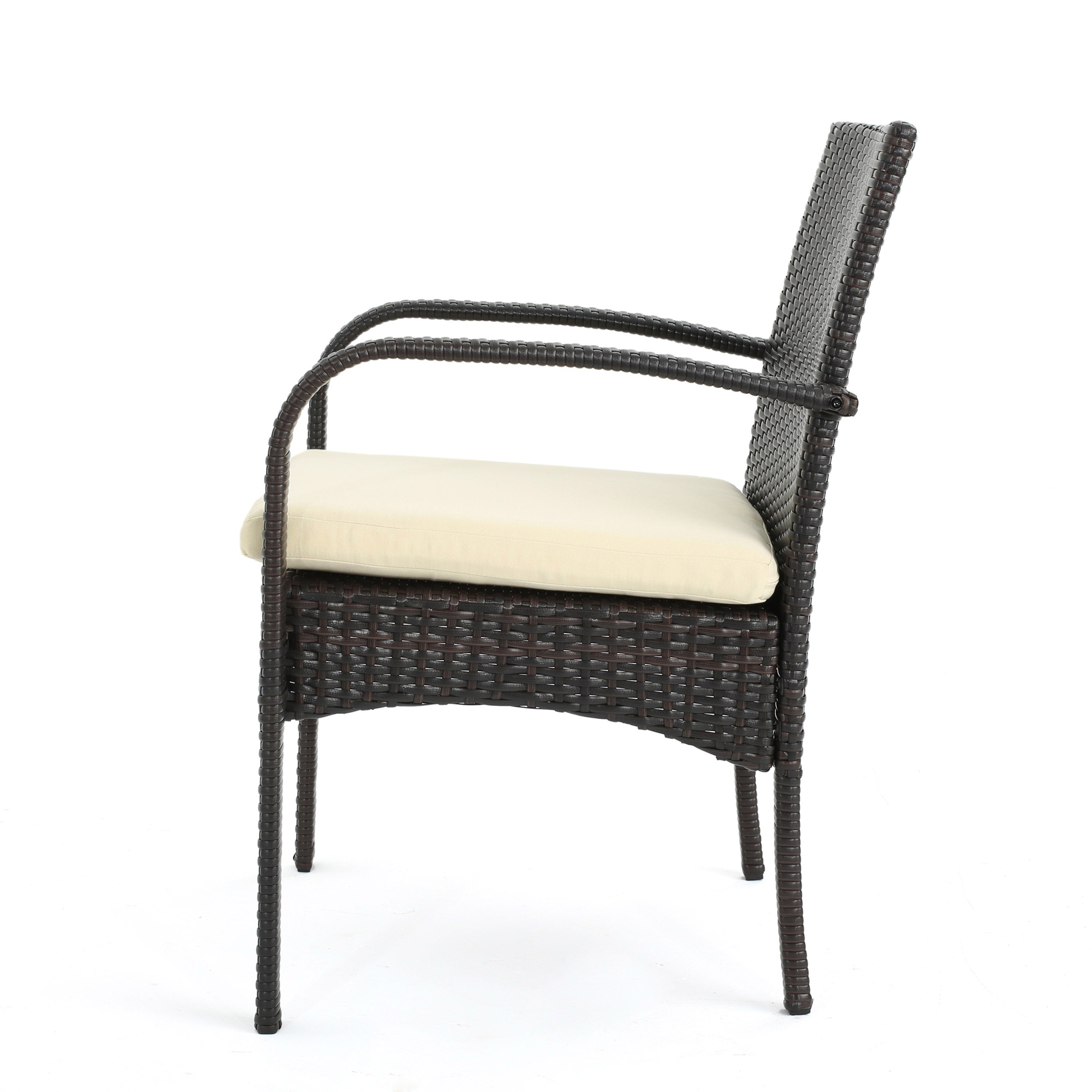 CORDOBA KD PE WICKER DINING CHAIR