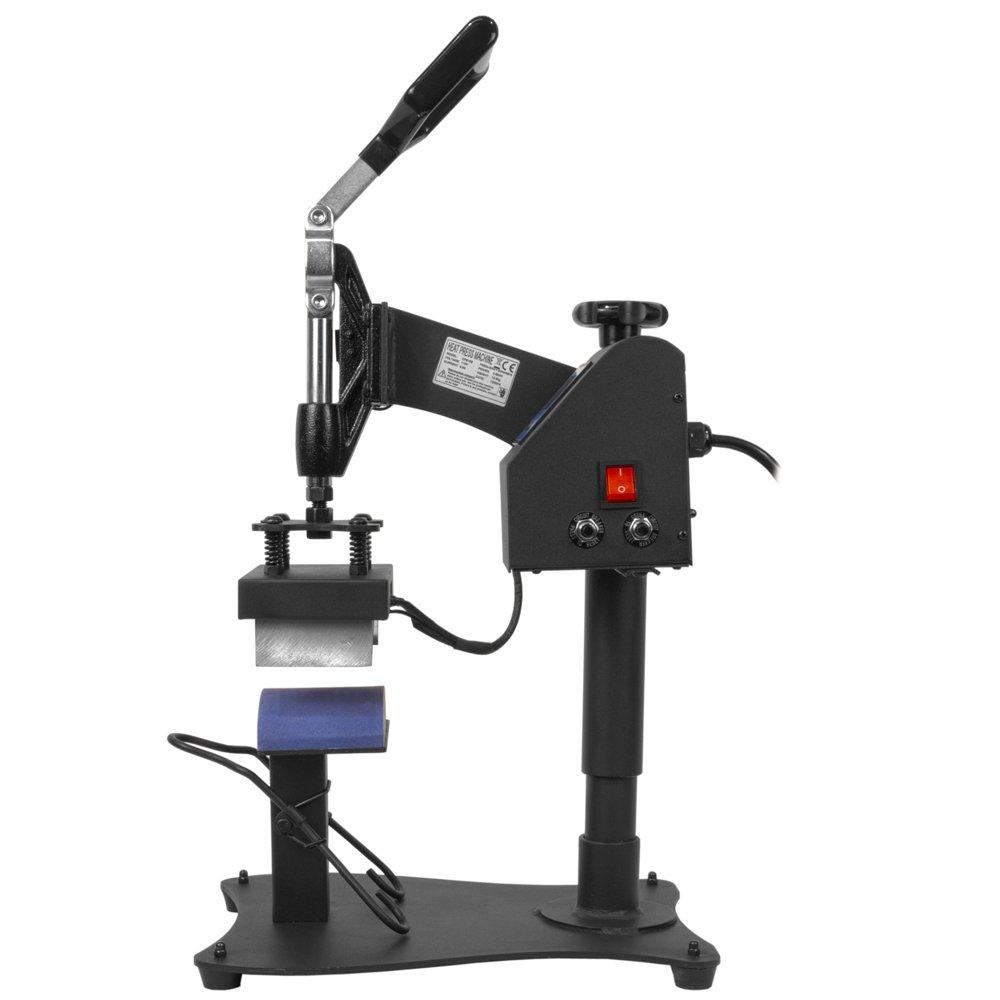 HPN Black Series cap heat press in open position