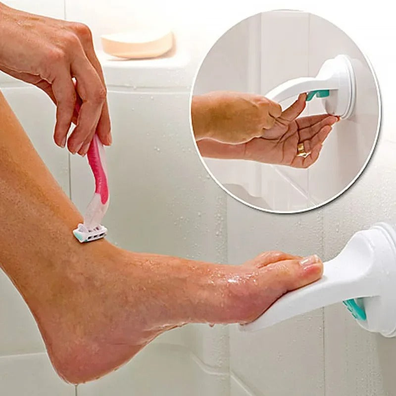 Efforest Shower Foot Rest for Shaving Legs | Wall Mounted Footrest for Bathroom Tile, Shaving Stool for Leg Shaving in Shower