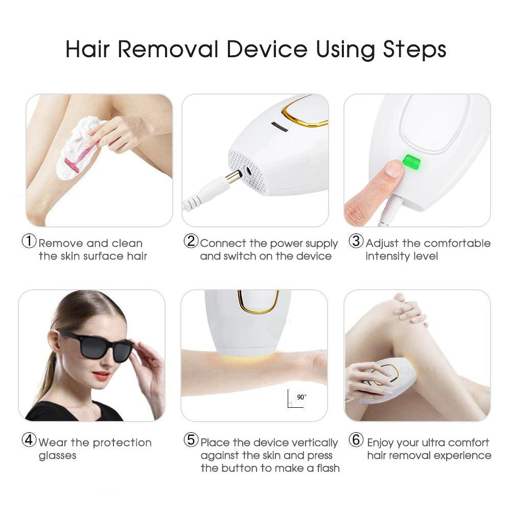 At-Home Laser Hair Removal_Laser Hair Removal Device_Laser Hair Removal Machine_EFFOREST