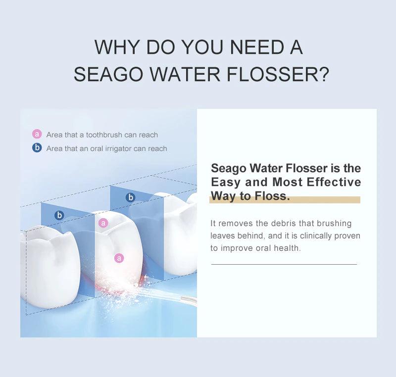 Water flosser_Flosser_Oral irrigator_Electric flosser_Cordless water flosser_Hydro floss_Water flosser for teeth_EFFOREST