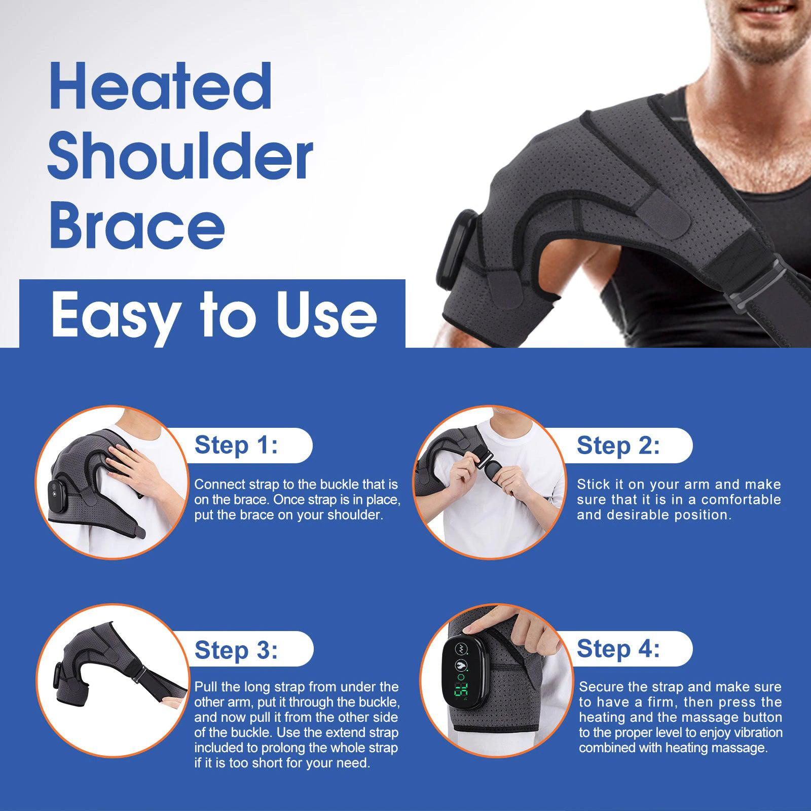 Shoulder brace_Shoulder massager_Shoulder compression sleeve_Shoulder support_Shoulder support brace_EFFOREST