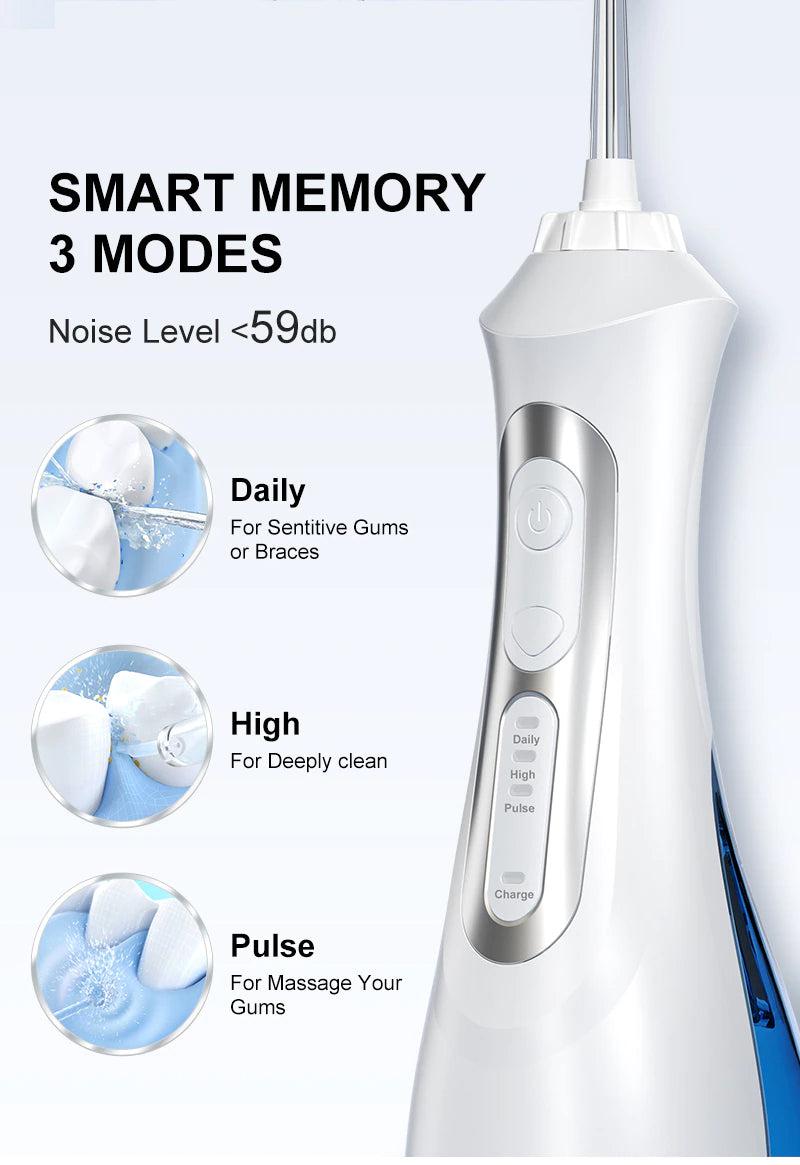 Water flosser_Flosser_Oral irrigator_Electric flosser_Cordless water flosser_Hydro floss_Water flosser for teeth_EFFOREST