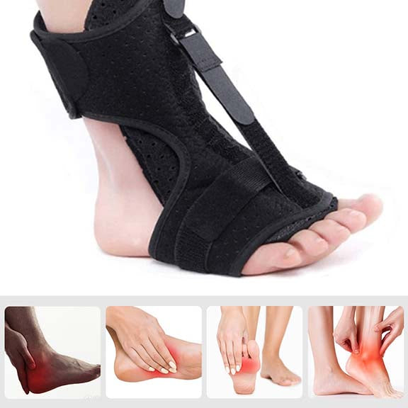 Plantar Fasciitis Relief - AFO Orthotic Drop Foot Brace - Dorsal Night  Splint