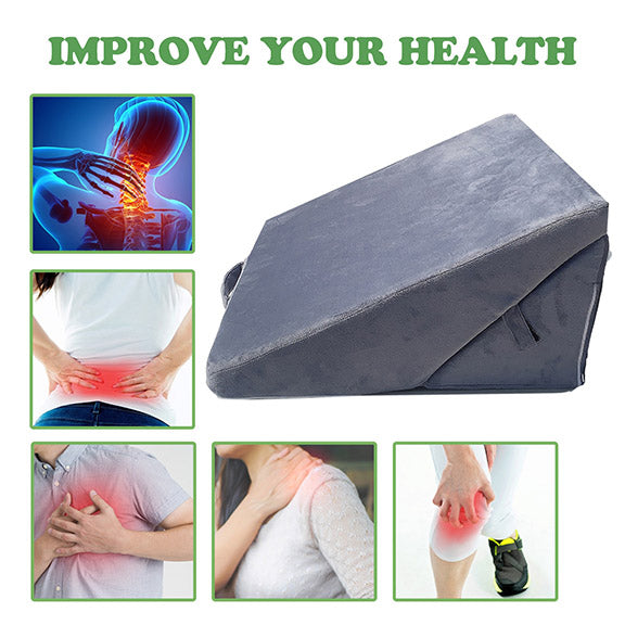 Bed Wedge Pillow for legs_Leg Elevation Pillow_Acid Reflux Pillow_Efforest Image