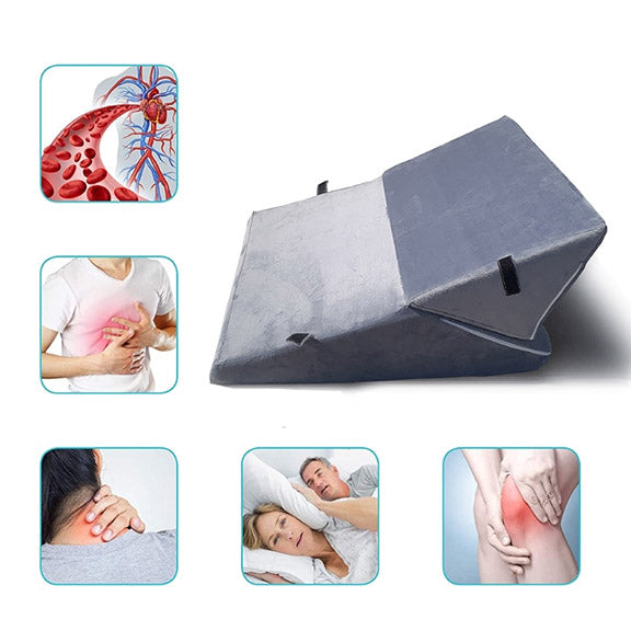 Bed Wedge Pillow for legs_Leg Elevation Pillow_Acid Reflux Pillow_Efforest Image