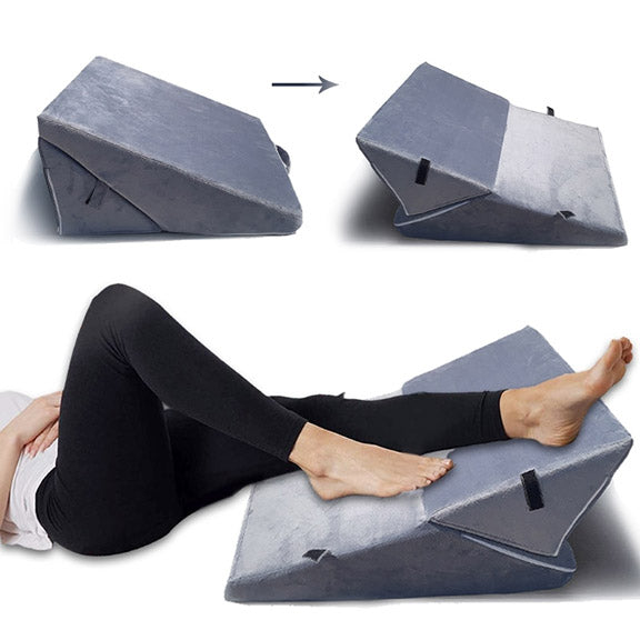 Bed Wedge Pillow for legs_Leg Elevation Pillow_Acid Reflux Pillow_Efforest Image