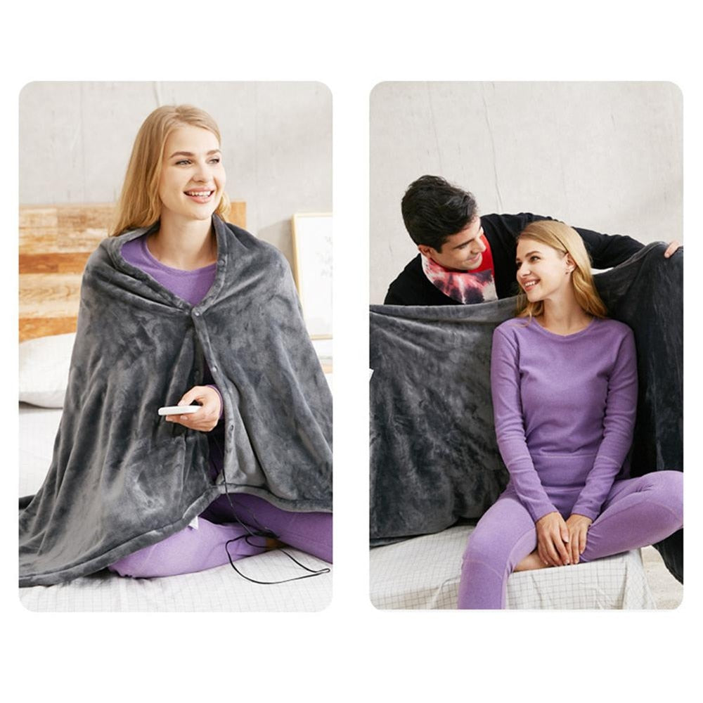 Heated Blanket, Electric Blanket, Heated Throw Blanket, Heated Electric Cape | Efforest