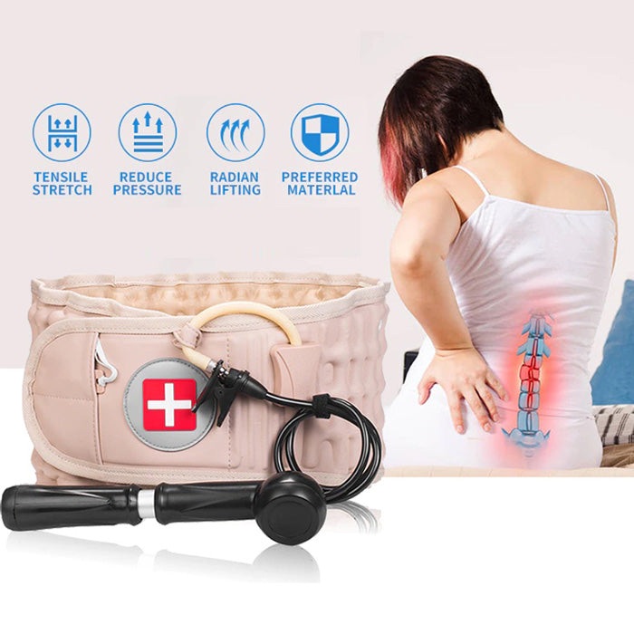 Lumbar Traction Back Brace For Lower Back Pain - EFFOREST