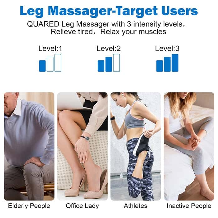 Leg Massager for Circulation_Calf Massager_Foot & Calf Massager_Efforest Image