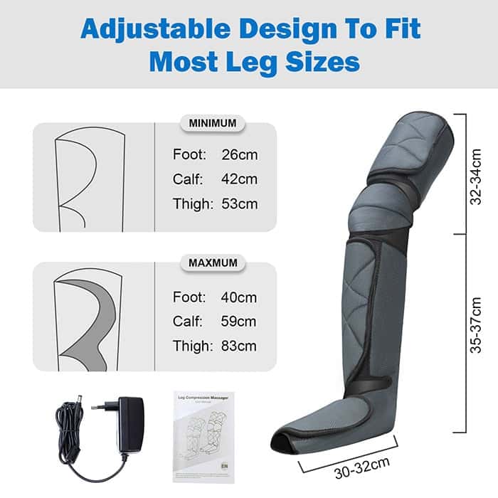 Full Leg Massager x 3 Pairs
