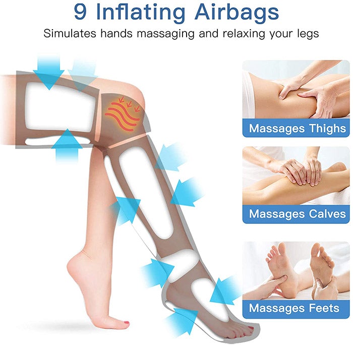 Leg Massager for Circulation_Calf Massager_Foot & Calf Massager_Efforest Image