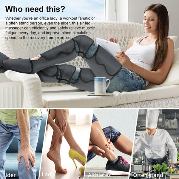 Leg Massager for Circulation_Calf Massager_Foot & Calf Massager_Efforest Image
