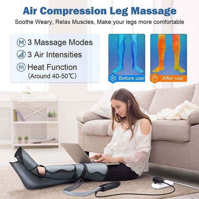 Full Leg Massager x 3 Pairs