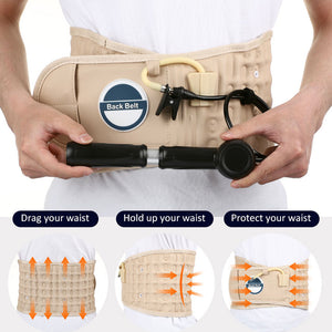 Lumbar Traction Back Brace For Lower Back Pain - EFFOREST