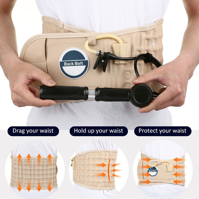 Lumbar Traction Back Brace For Lower Back Pain - EFFOREST