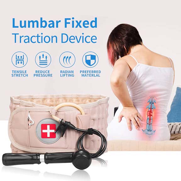 Lumbar Traction Back Brace For Lower Back Pain - EFFOREST