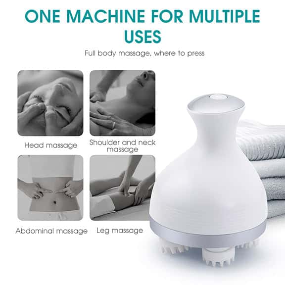 Scalp Massager For Hair Growth_Head Massager_Scalp Scrubber_Efforest Image