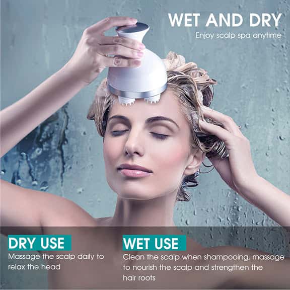 Scalp Massager For Hair Growth_Head Massager_Scalp Scrubber_Efforest Image