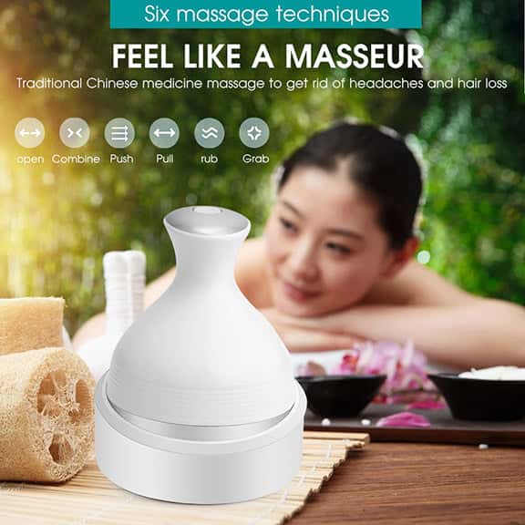 Scalp Massager For Hair Growth_Head Massager_Scalp Scrubber_Efforest Image