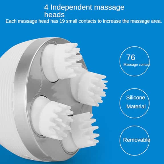 Scalp Massager For Hair Growth_Head Massager_Scalp Scrubber_Efforest Image
