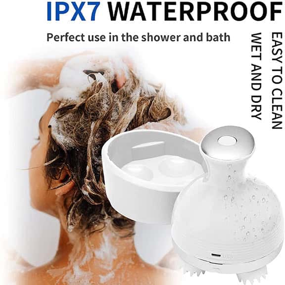 Scalp Massager For Hair Growth_Head Massager_Scalp Scrubber_Efforest Image