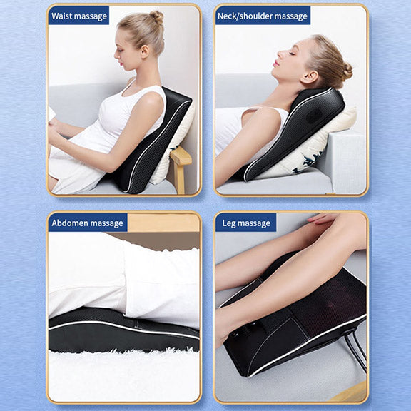 Eternal Shiatsu Pillow Neck Back Muscle Pain Relief Massager