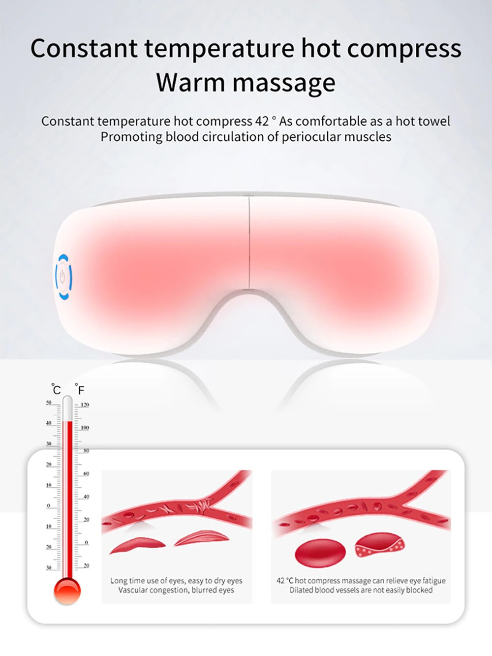 Heating Eye Massager