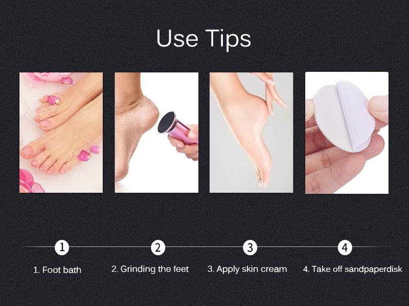Callus Remover For Feet_Pedicure Tool to Remove Dead Skin From Feet_Efforest